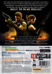 Resident Evil 5 (OR97116-03GER) Box Art