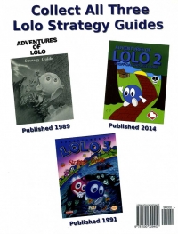 Adventures of Lolo 2 Unofficial Strategy Guide Box Art