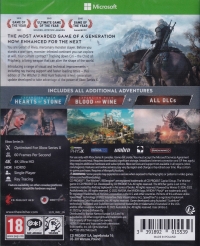 Witcher 3, The: Wild Hunt: Complete Edition Box Art