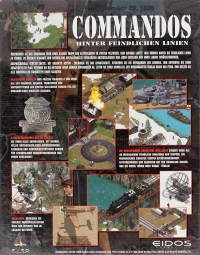 Commandos: Hinter Feindlichen Linien Box Art