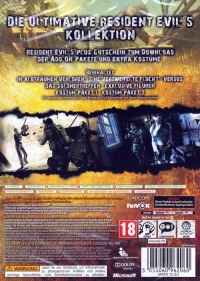 Resident Evil 5: Gold Edition (IS87026-03GER) Box Art