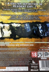 Resident Evil 5: Gold Edition [ES] Box Art