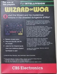 Wizard of Wor Box Art