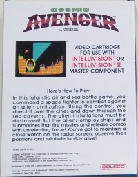 Cosmic Avenger Box Art