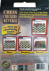 Chess / Checkers / Reversi Box Art