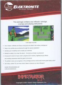 Infiltrator Box Art