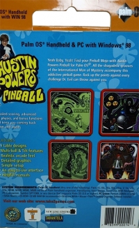 Austin Powers Pinball Box Art
