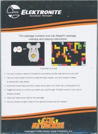 Cat Attack Box Art