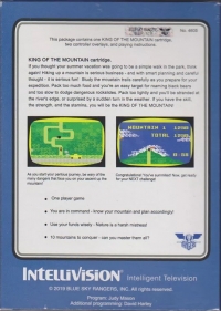 King of the Mountain (Blue Sky Rangers) Box Art