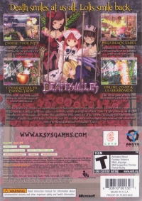 Deathsmiles Box Art