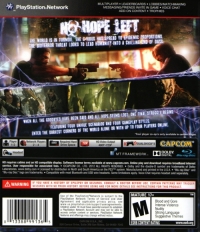 Resident Evil 6 (Only at Walmart) Box Art