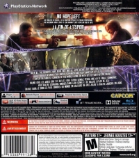 Resident Evil 6 (Only at Walmart) [CA] Box Art