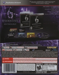 Resident Evil 6 Anthology [CA] Box Art