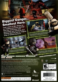 Mini Ninjas Box Art