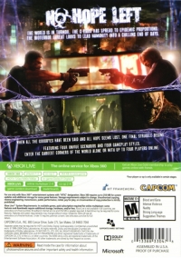 Resident Evil 6 - Platinum Hits Box Art