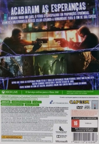 Resident Evil 6 (7892110210348 / red Cuidado text) Box Art