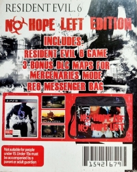 Resident Evil 6 - No Hope Left Edition Box Art