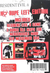 Resident Evil 6 - No Hope Left Edition Box Art