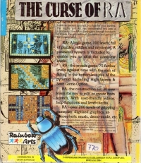 Curse of Ra, The Box Art