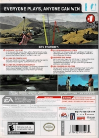 Tiger Woods PGA Tour 09 All-Play Box Art