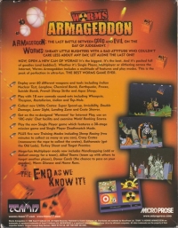 Worms Armageddon Box Art
