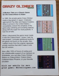 Crazy Climber Redux Box Art