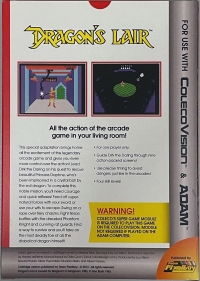 Dragon's Lair Box Art