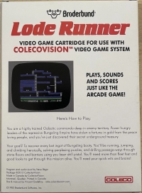 Lode Runner Box Art