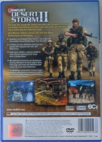 Conflict: Desert Storm II (blue keepcase) Box Art
