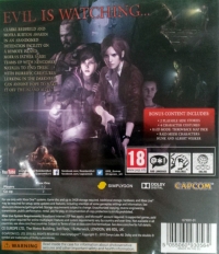 Resident Evil: Revelations 2 Box Set (ACB rating label) Box Art