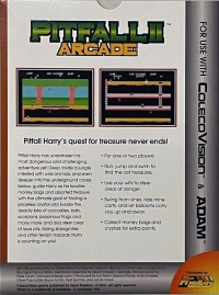 Pitfall II: Arcade Box Art