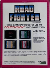 Road Fighter Box Art