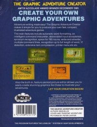 Graphic Adventure Creator, The Box Art