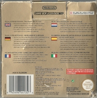 Nintendo Game Boy Advance SP - Zelda Limited Edition Pak [EU] Box Art