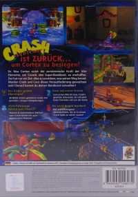 Crash Bandicoot: Der Zorn des Cortex - Platinum (USK 6 / S0026252) Box Art