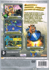 Crash Nitro Kart - Platinum [ES] Box Art