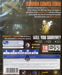Resident Evil 7: Biohazard - PlayStation Hits (IS70006-01HITS / 2022) Box Art