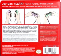 Nintendo Joy-Con (L)/(R) (Pastel Purple / Pastel Green) Box Art