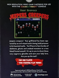 Jeepers Creepers (AtariAge) Box Art
