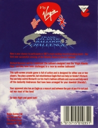 Trans-Atlantic Balloon Challenge Box Art