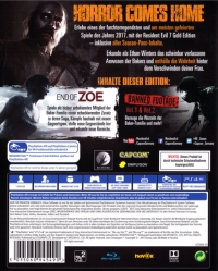 Resident Evil 7: Biohazard: Gold Edition (IS70008-03) Box Art