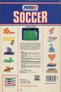 Major Indoor Soccer League Box Art