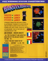 Blasteroids Box Art