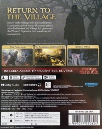 Resident Evil Village: Gold Edition Box Art