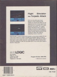 Flight Simulator with Torpedo Attack Box Art