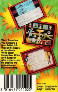 World Soccer Box Art