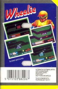 Wheelie (Alternative Software) Box Art