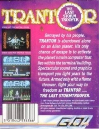 Trantor: The Last Storm Trooper Box Art