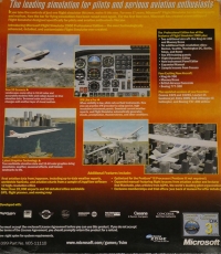 Microsoft Flight Simulator 2000: Professional Edition (X05-11110) Box Art