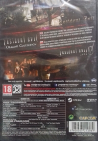 Resident Evil: Origins Collection [CZ][HU][PL][SK] Box Art